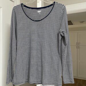 Lands End Long Sleeve Striped T-Shirt